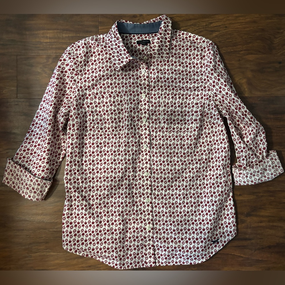 Talbots Apple Button Down Shirt